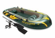 Φουσκωτή βάρκα Intex Seahawk 4 σετ με κουπιά & τρόμπα 68351