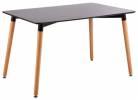Τραπέζι ART τραπέζι Μαύρο MDF 120x80cm