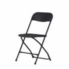 Επαγγελματική πτυσσόμενη καρέκλα μεταλλική Zown Alex Chair Black